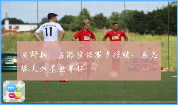 南野拓実左膝重伤赛季报销，或无缘美加墨世界杯